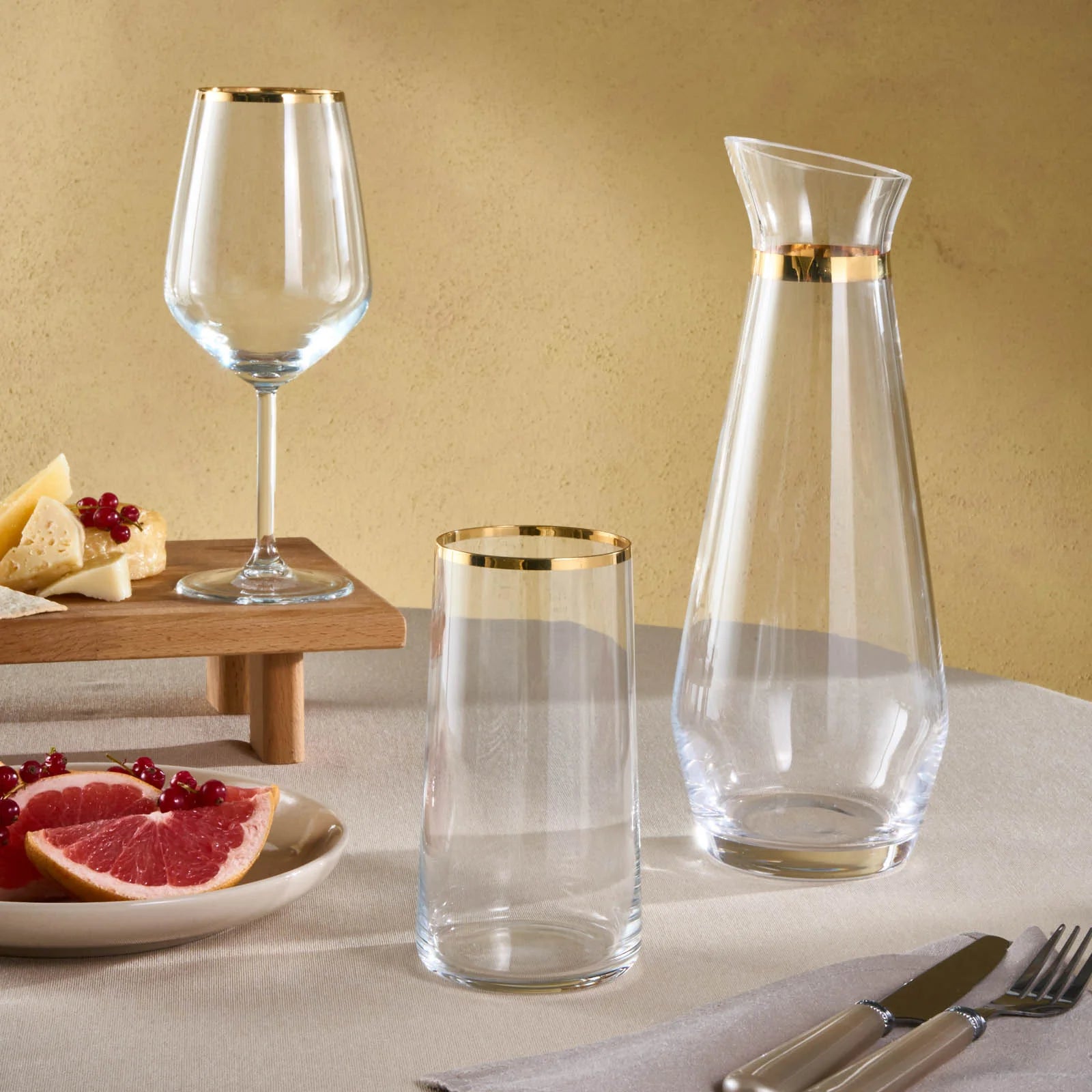 Karaca Orlando 12-Personen 25-Teiliges Glas-Set