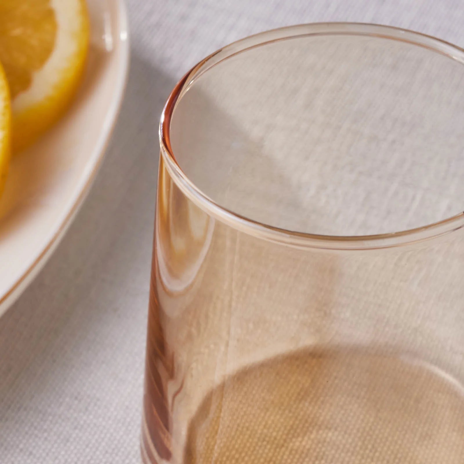 Karaca Serene 7-teiliges Gläser Set, Amber