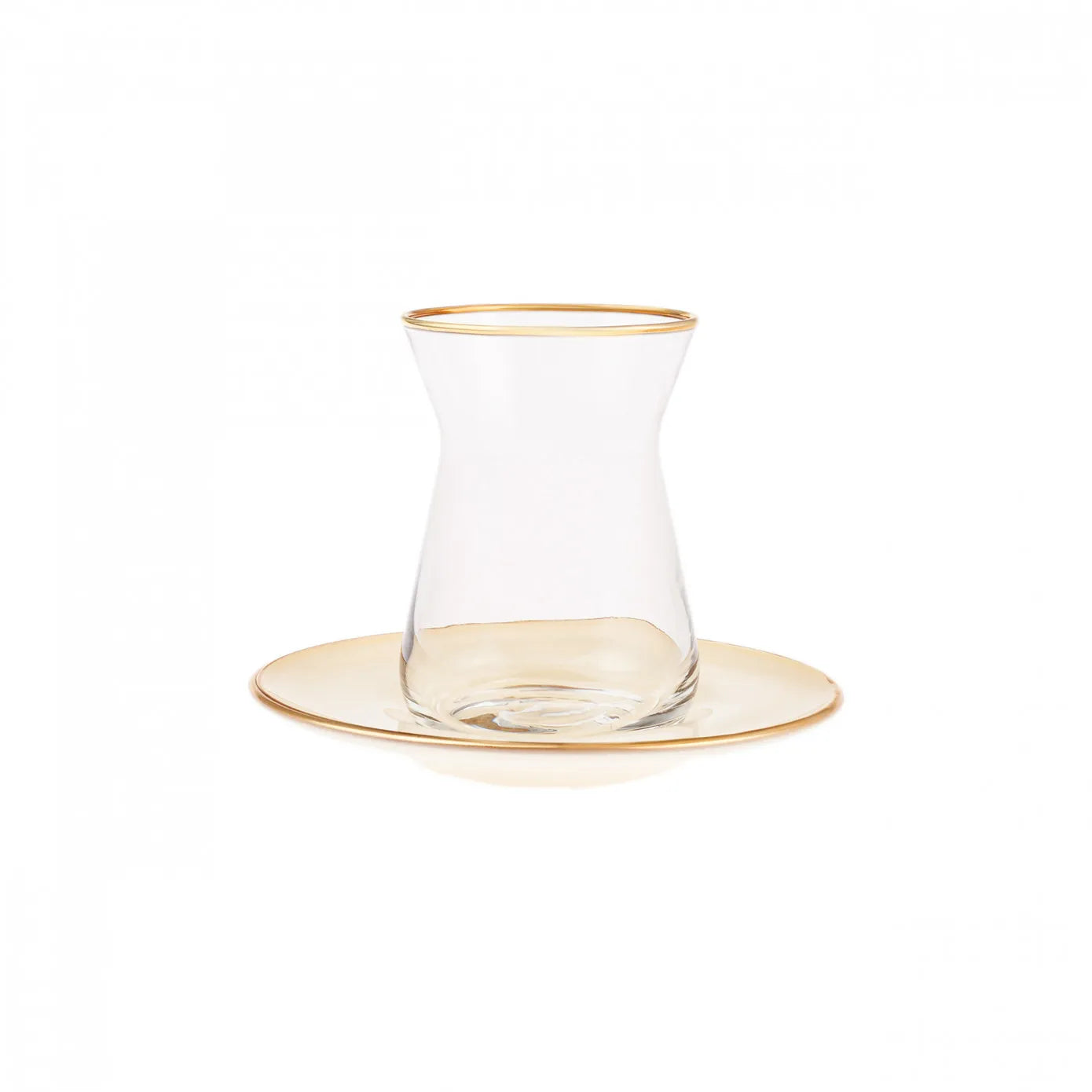 Karaca Retro Beige Teeservice für 6 Personen