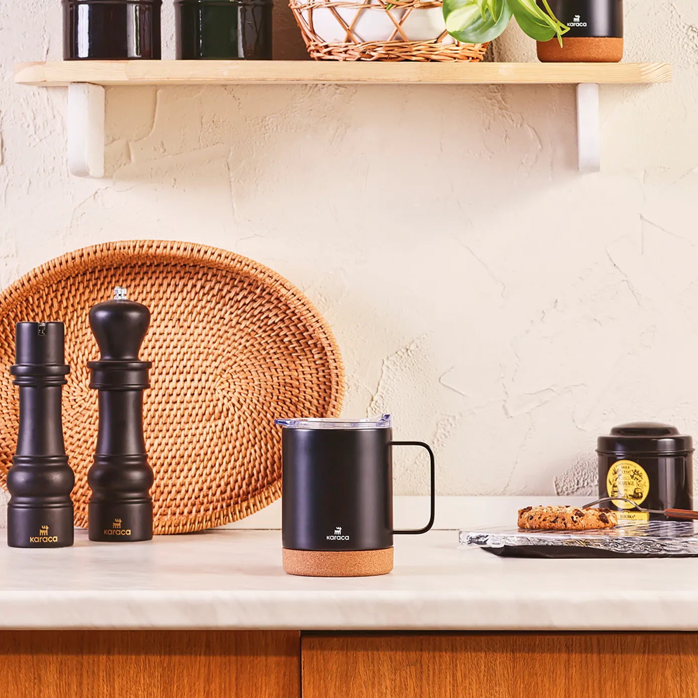 Karaca Darkness Thermoskanne, 360 ml