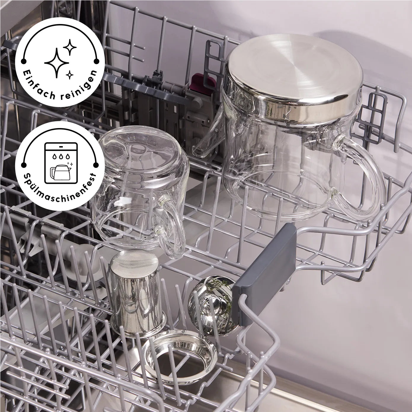 Karaca Dora Glas-Teekanne L