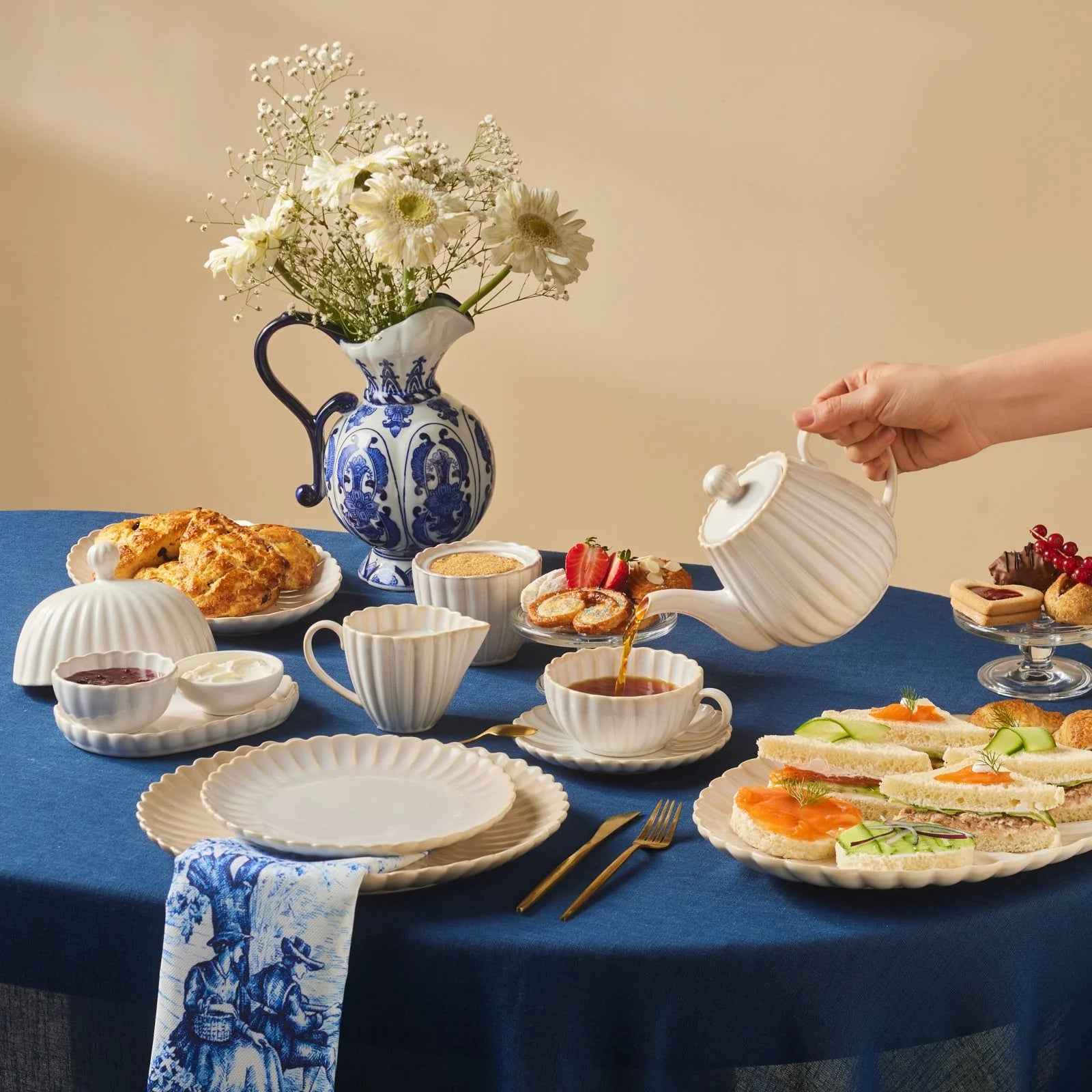 Karaca New Daisy Pastaschale 19 cm