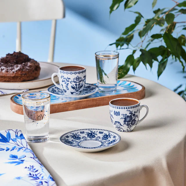 Karaca Aster Kaffeetasse für 2 Personen