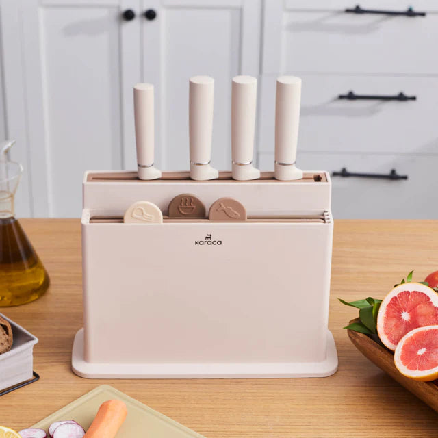 Karaca Chef's Harmony Messer & Schneidebrett Set