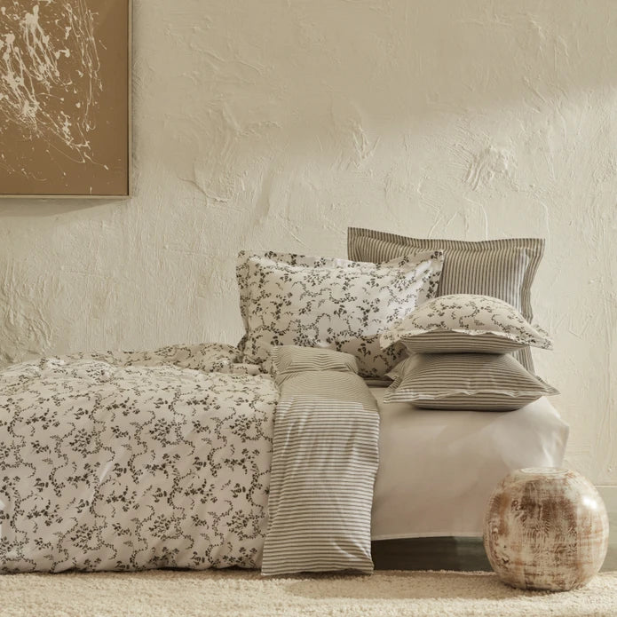 Karaca Home Ivy Haki Einzelbett-Bettwäsche-Set