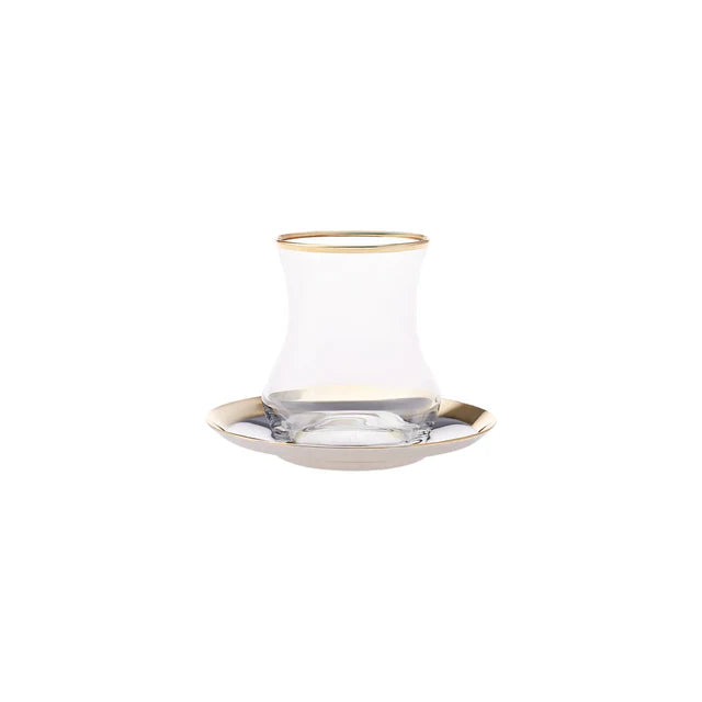 Karaca Pera Gold 18-teiliges Teeset