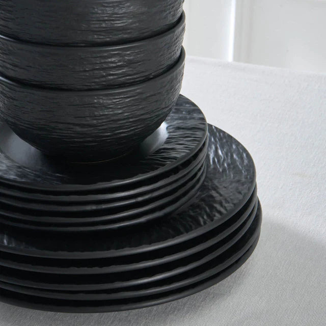 Karaca Solem Embossed Geschirrset für 6 Personen, 18tlg