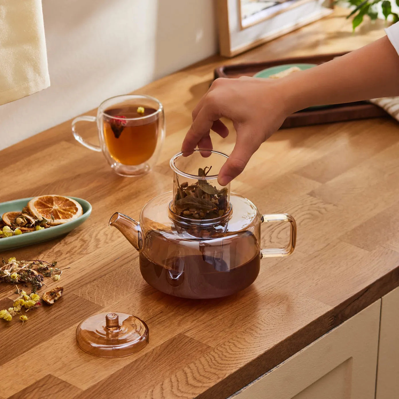 Classic Glass Tea Kettle