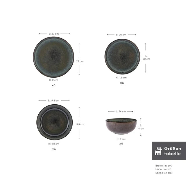 Classic Ceramic Dinnerware Set