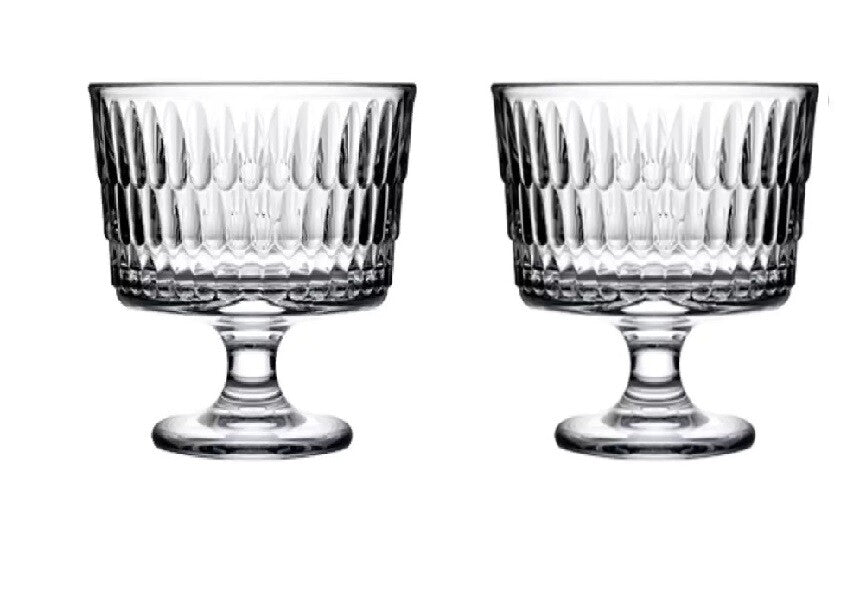 Premium Stemmed Dessert Glasses