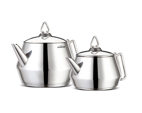 Classic Stainless Teapot Set