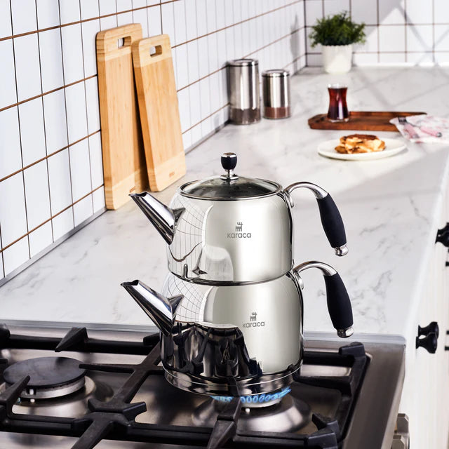 Premium Stainless Teapot Set