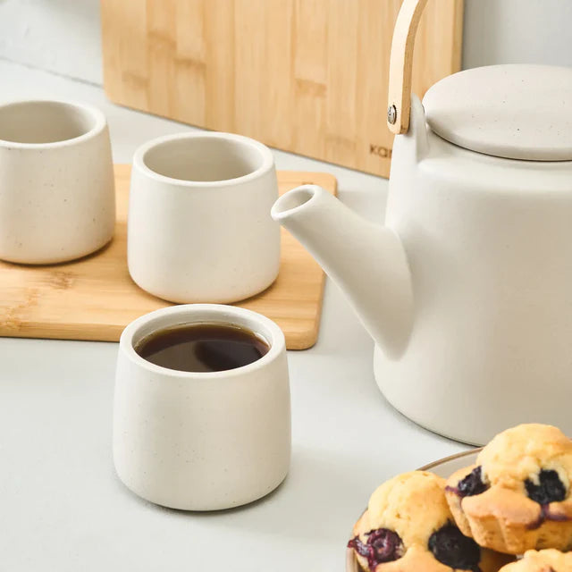 Classic Ceramic Tea and Coffee Set